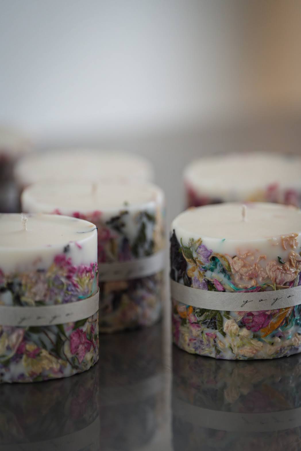 ソイワックスと植物の作り方の画像