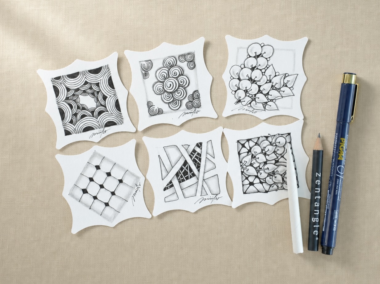 基本のタングルとテクニックを学ぼうの画像