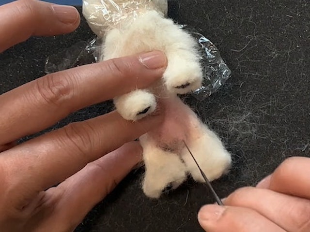 お腹の色の付け方の画像