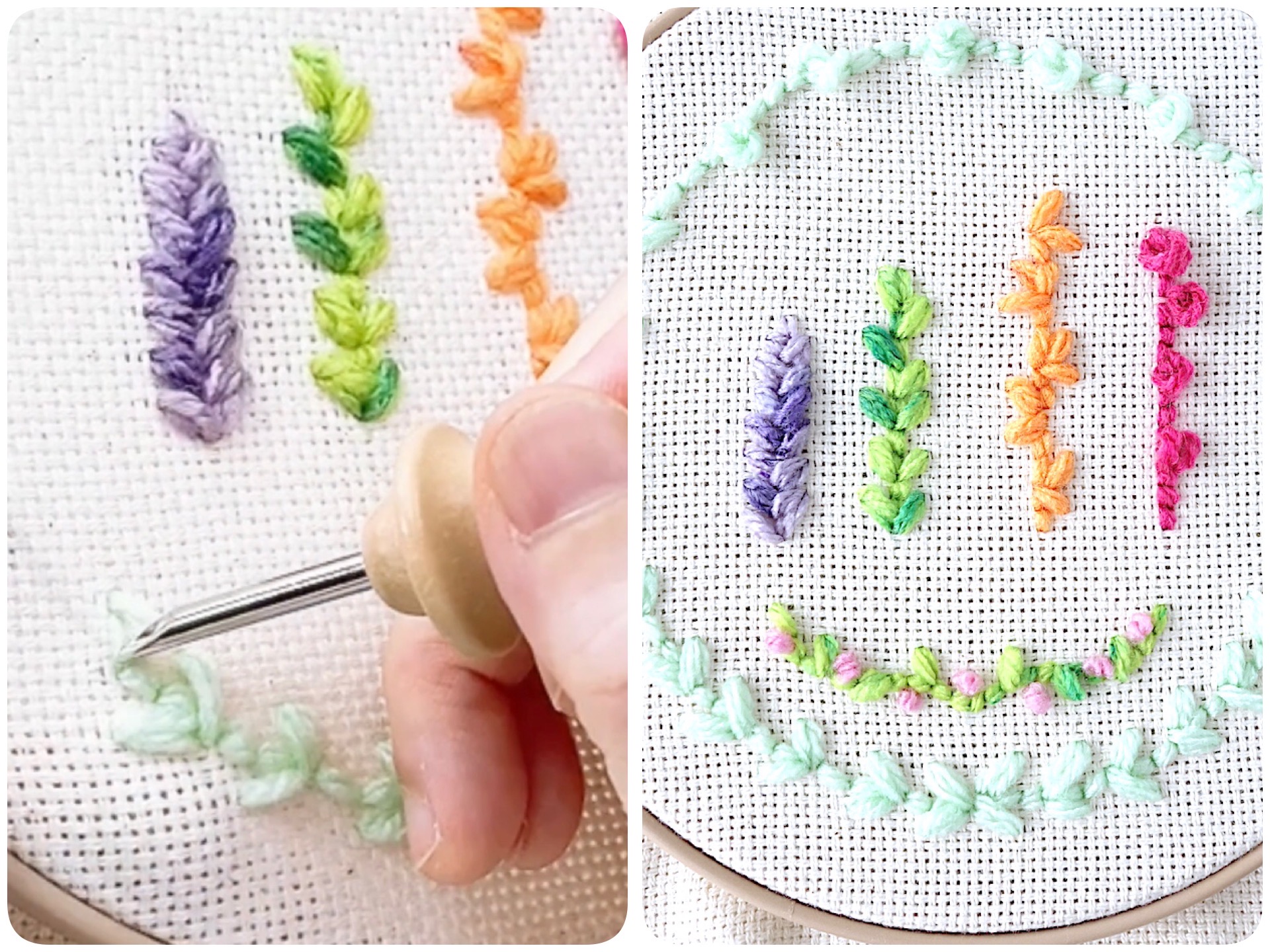 デコレーションステッチとアレンジ方法〈バリエーション3〉の画像