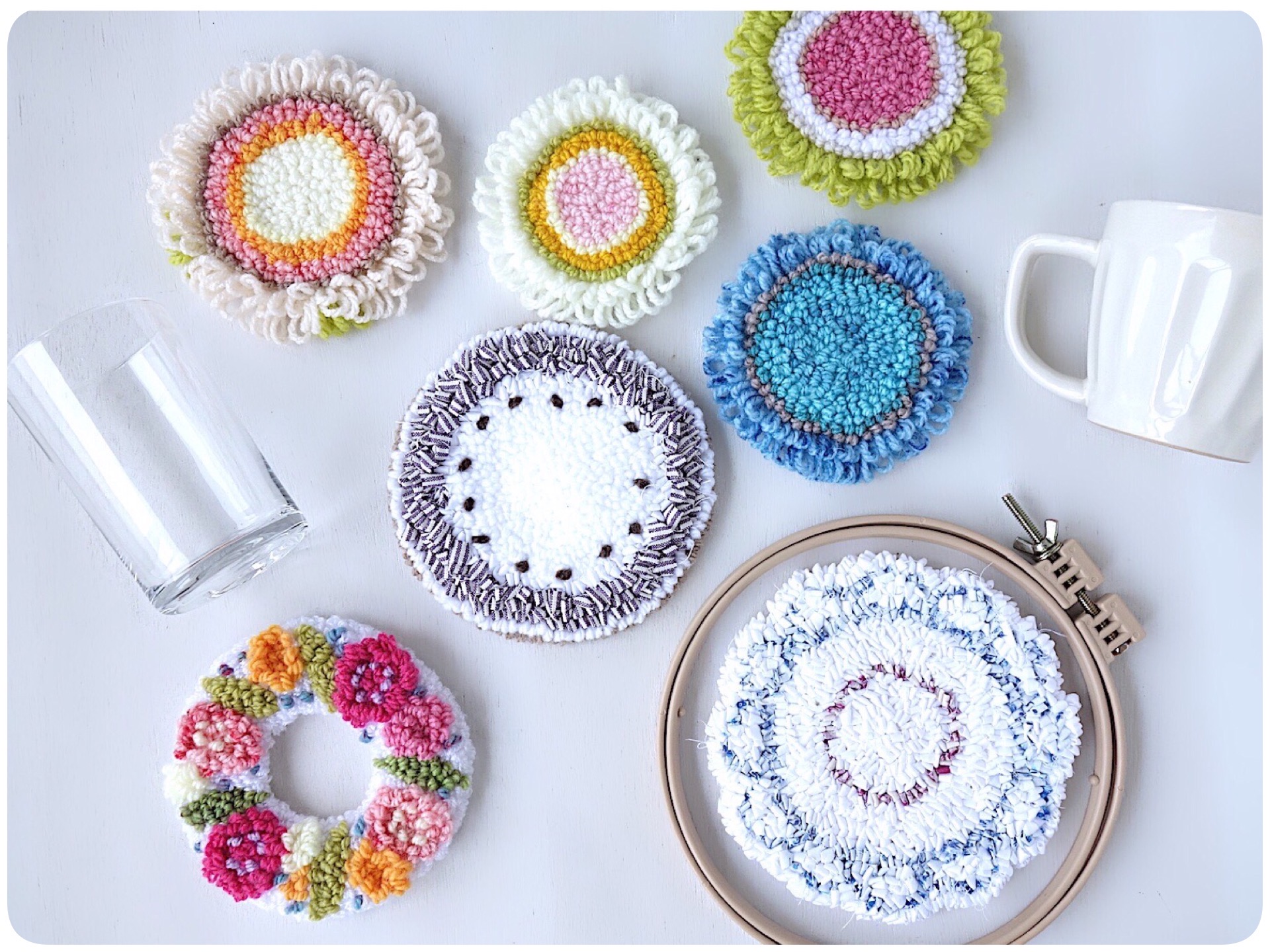 オリジナルコースター作り説明〈卒業制作〉の画像