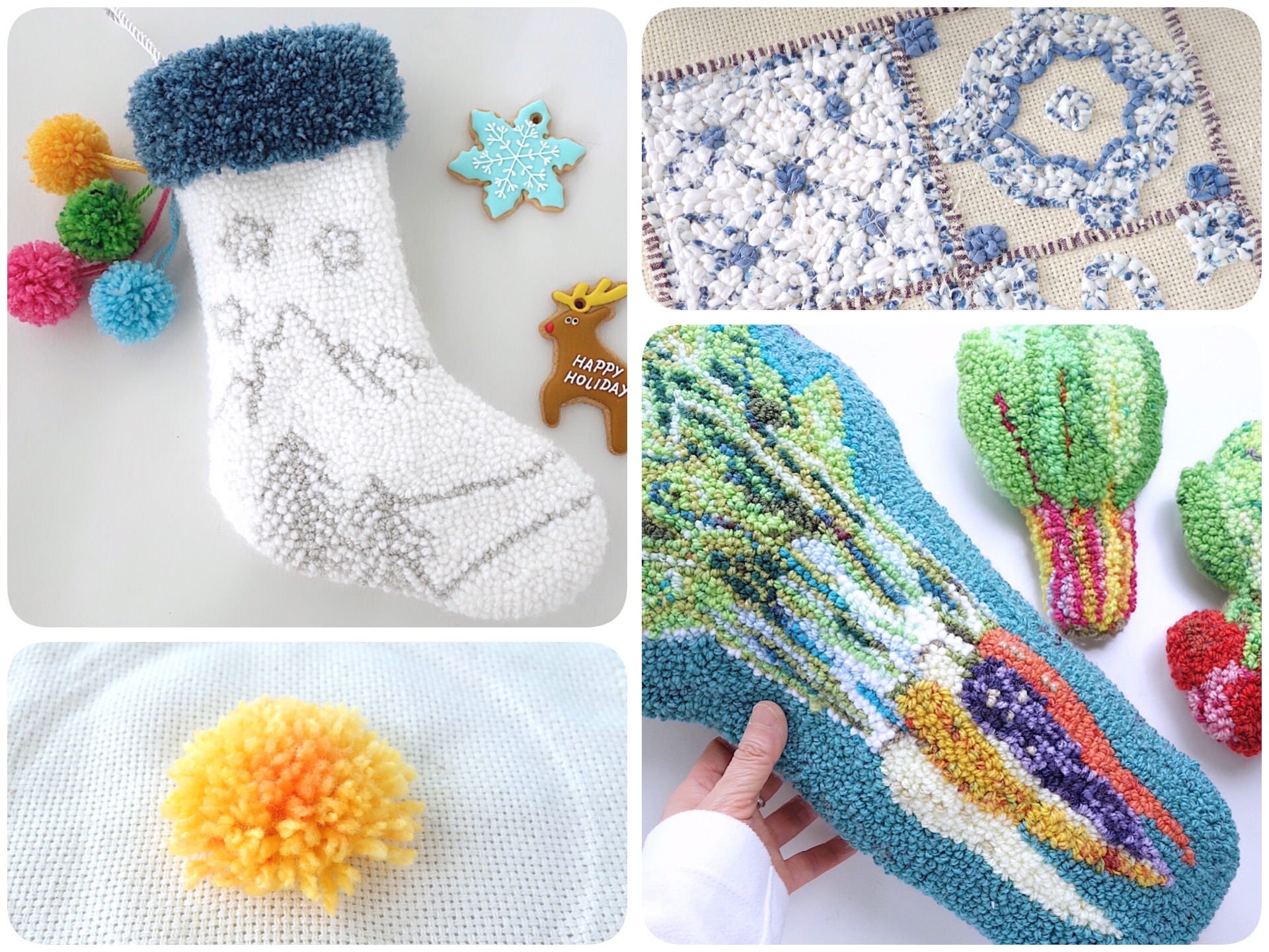 番外編〈ベロア加工、リボンパンチ、枠より大きな作品づくりのヒント〉の画像