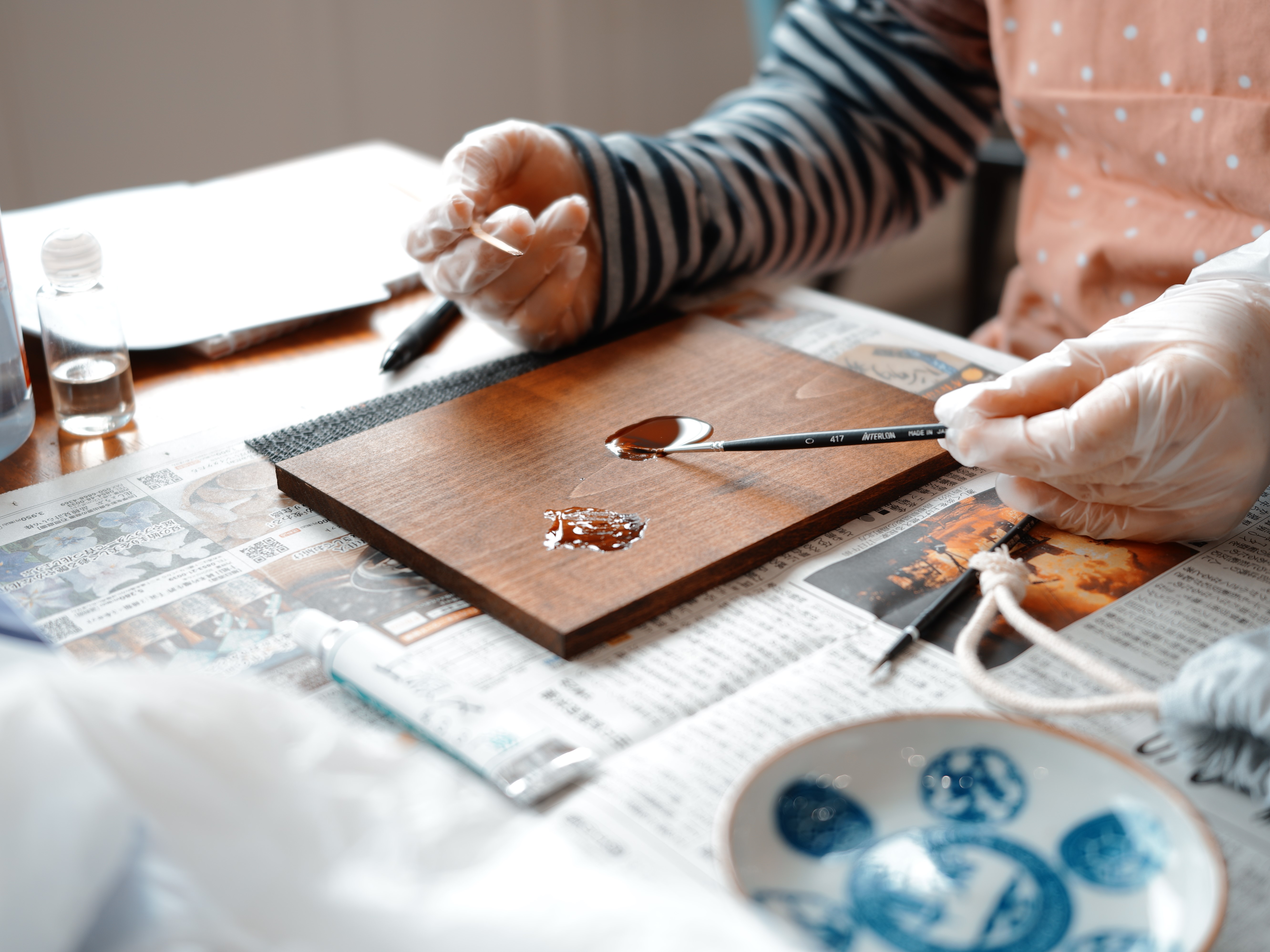 金継ぎと漆のことの画像