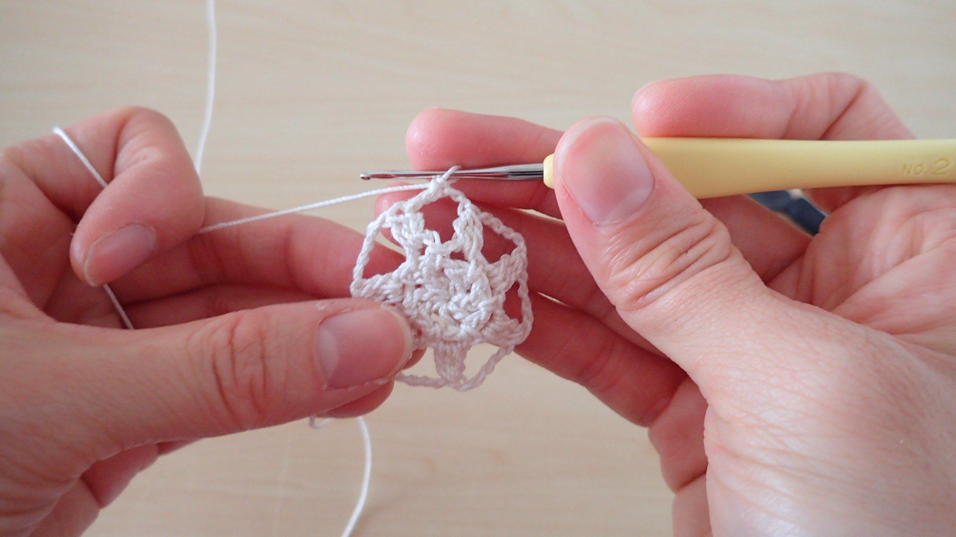 モチーフの編み方（前編）の画像