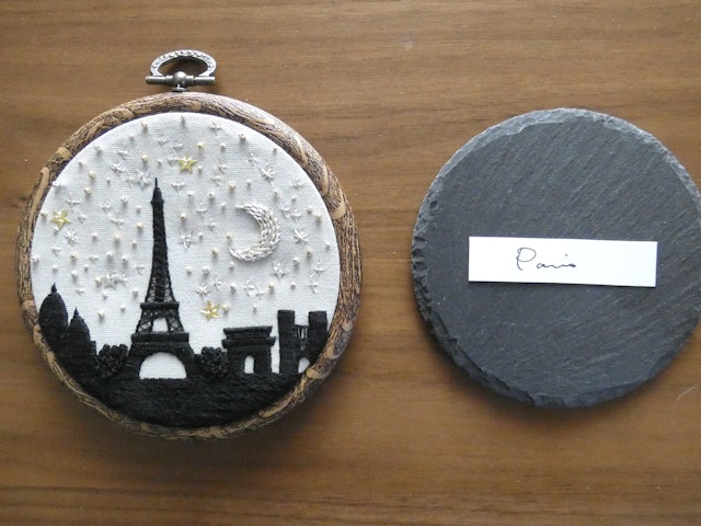 シルエット刺繍③の画像