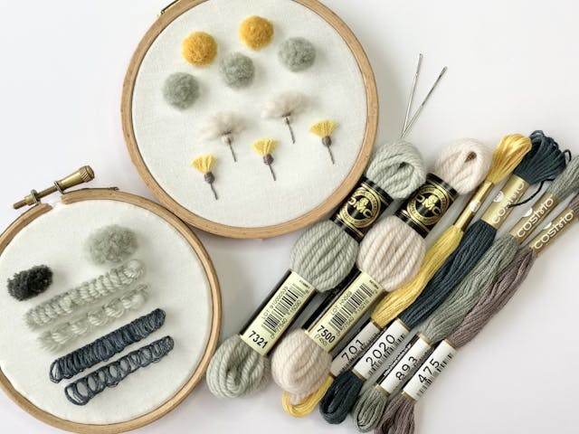 ｓｕｚｕ先生に学ぶ立体刺繍コースレッスン