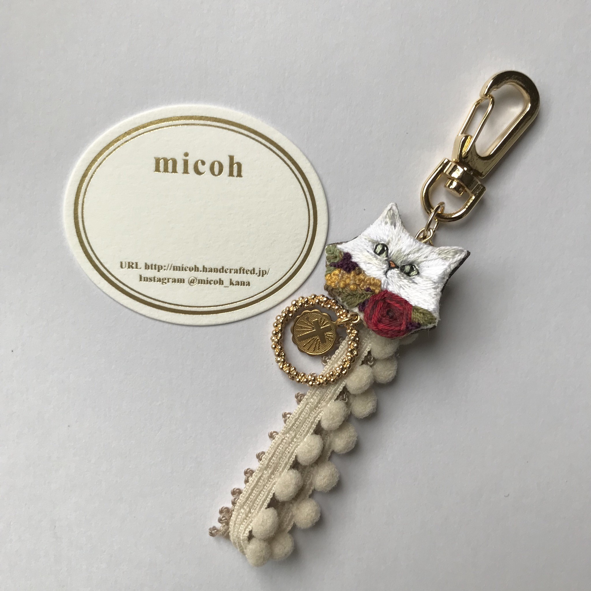 チンチラシルバー チャーム