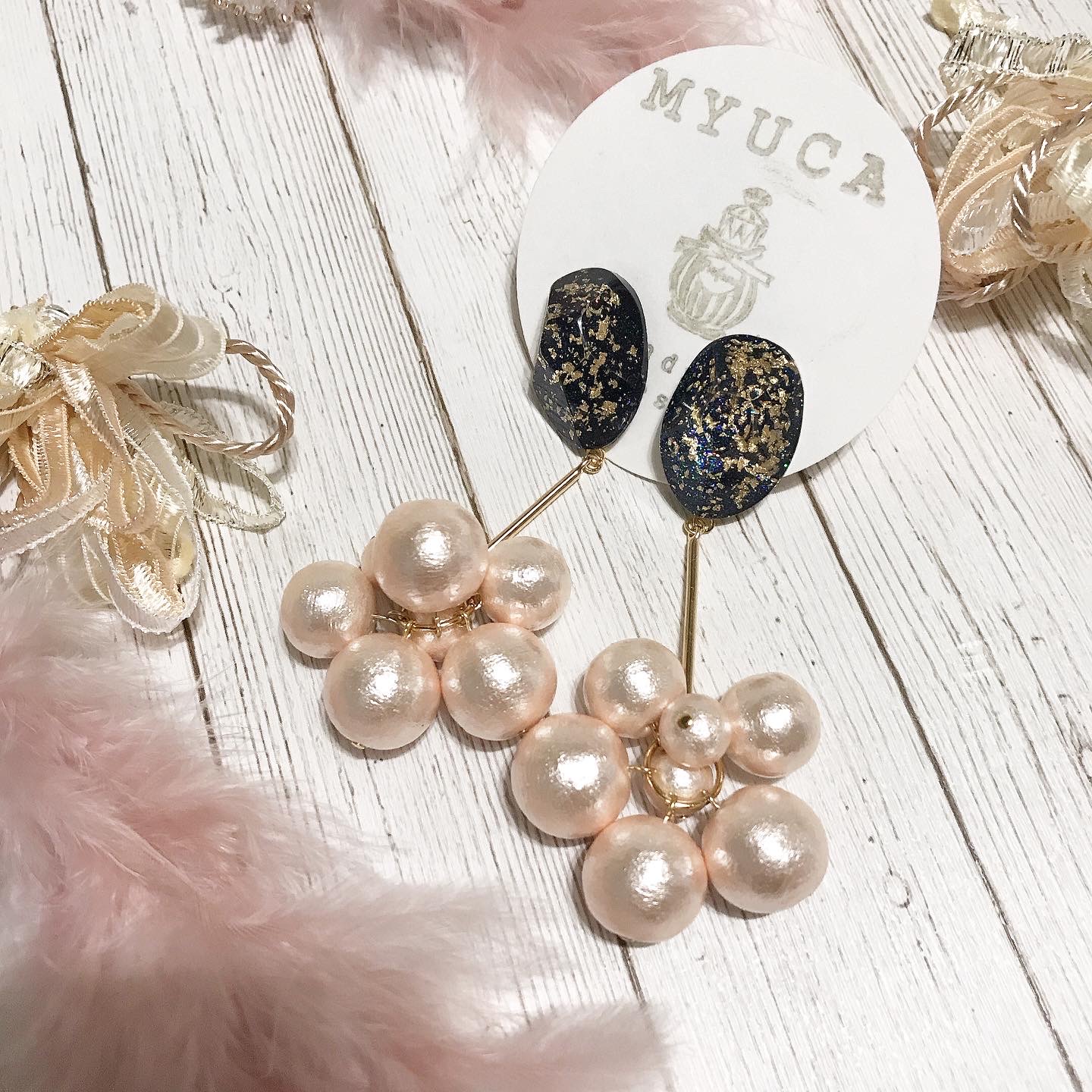 Galaxy⭐︎blossom〜ピンクコットンパール 