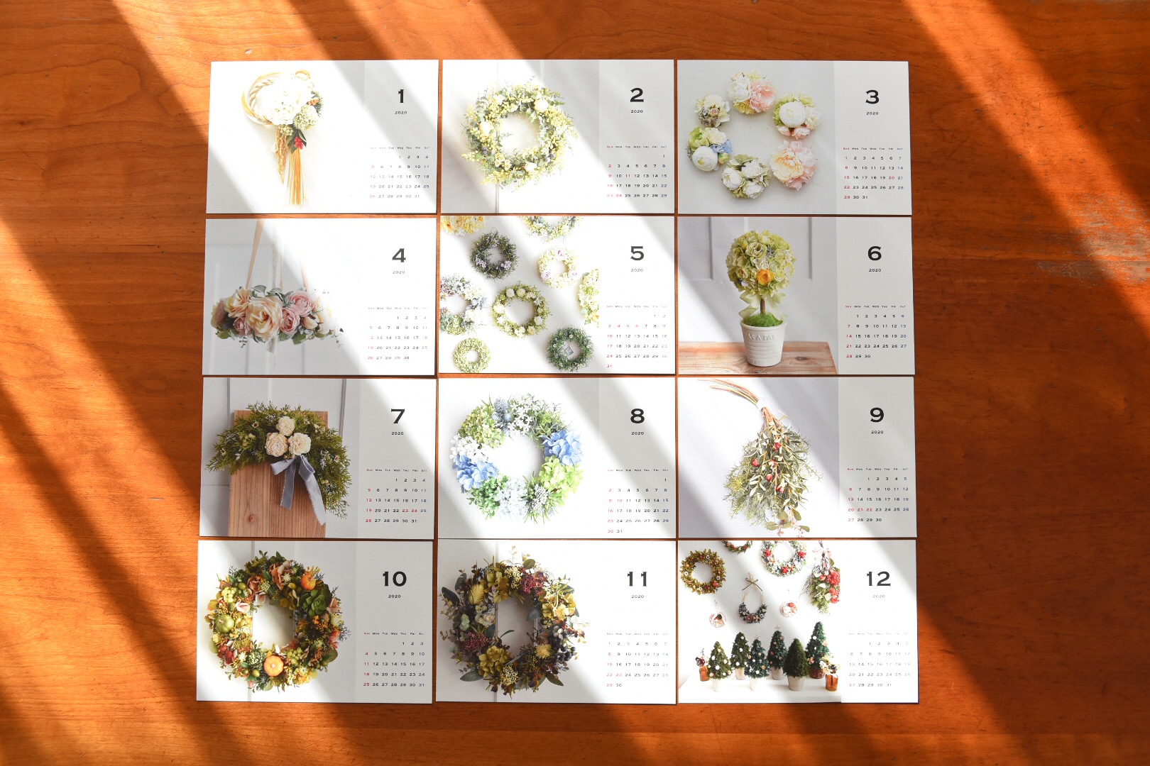 2020年カレンダー