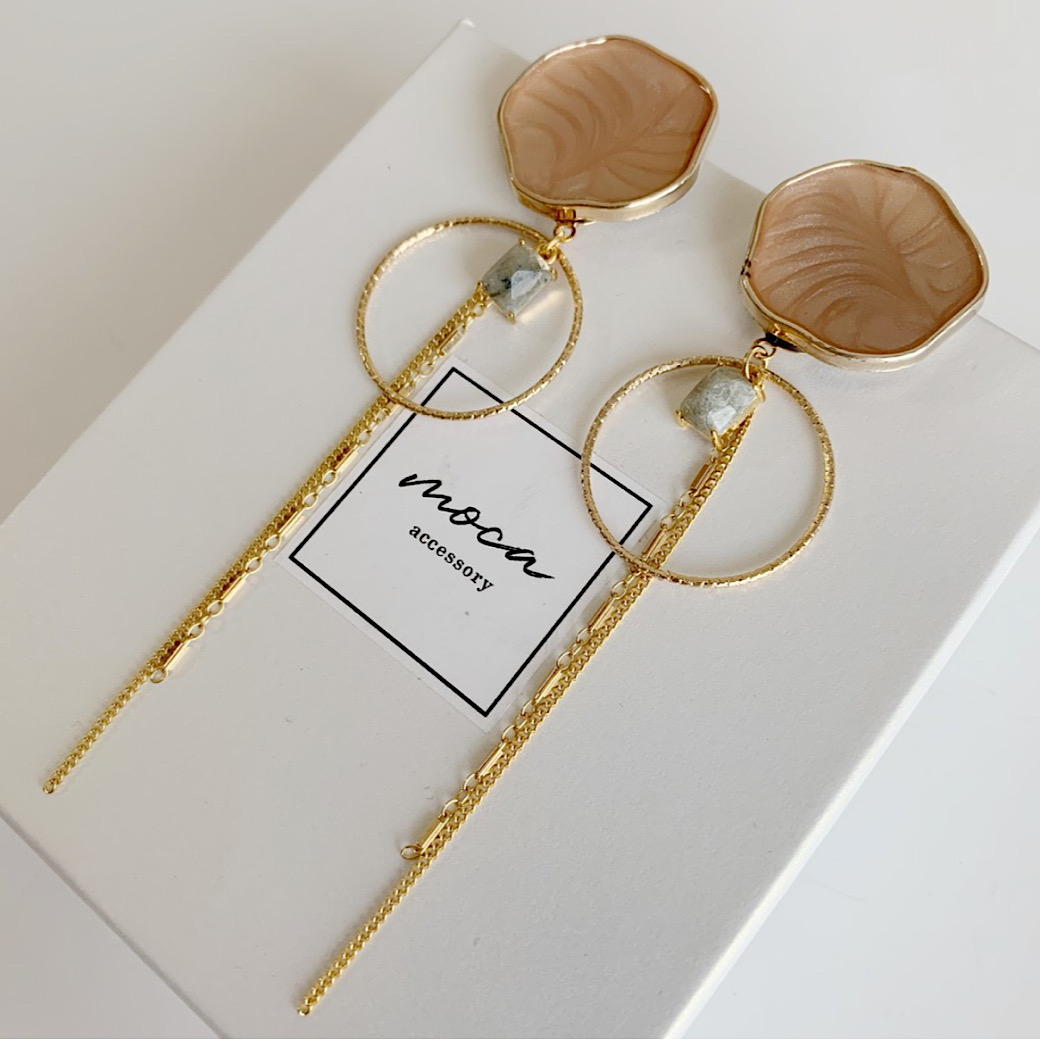 import button×labradorite