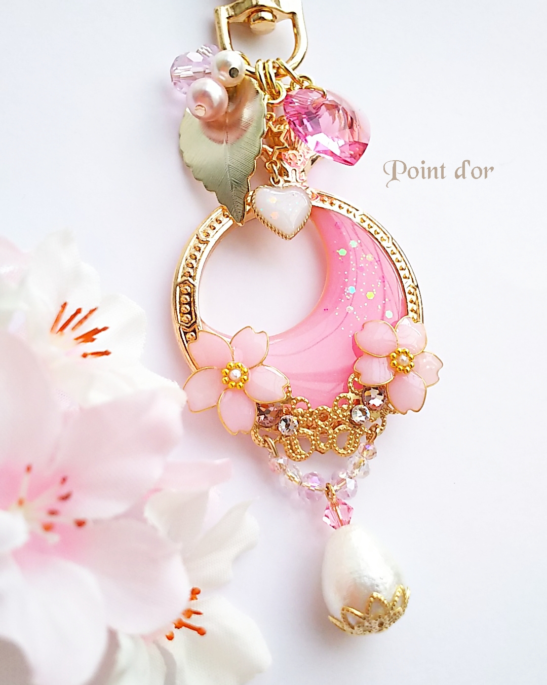 Japanese cherry🌸キーホルダー