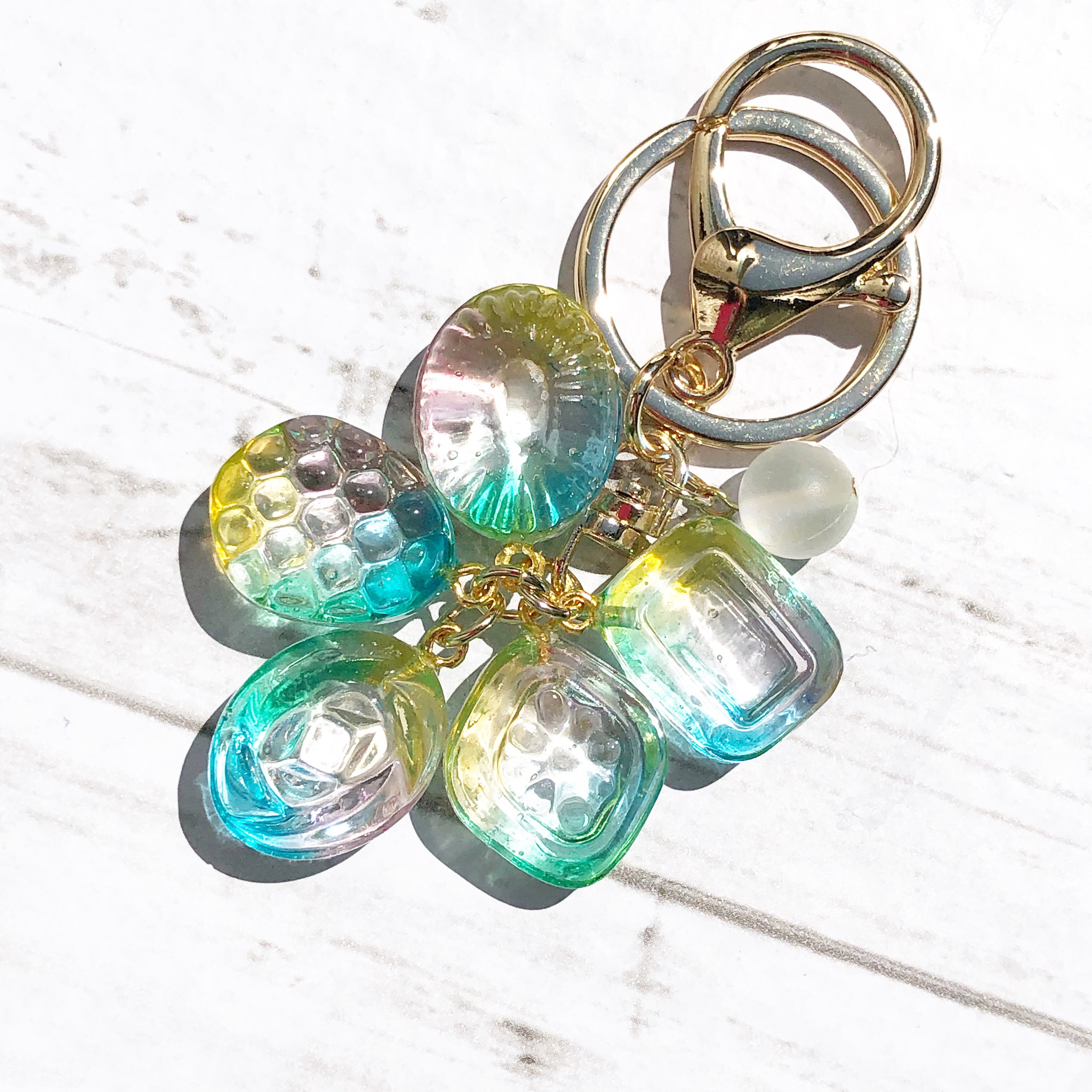 シャボン飴のドロップスキーホルダー