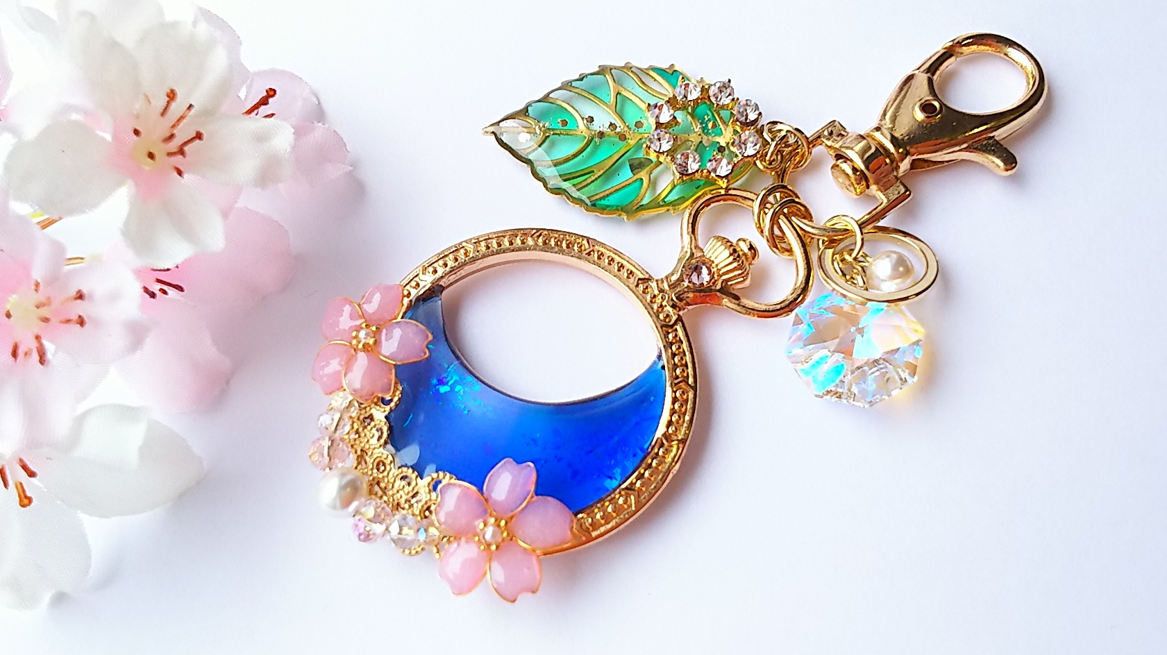 月夜桜🌸キーホルダー