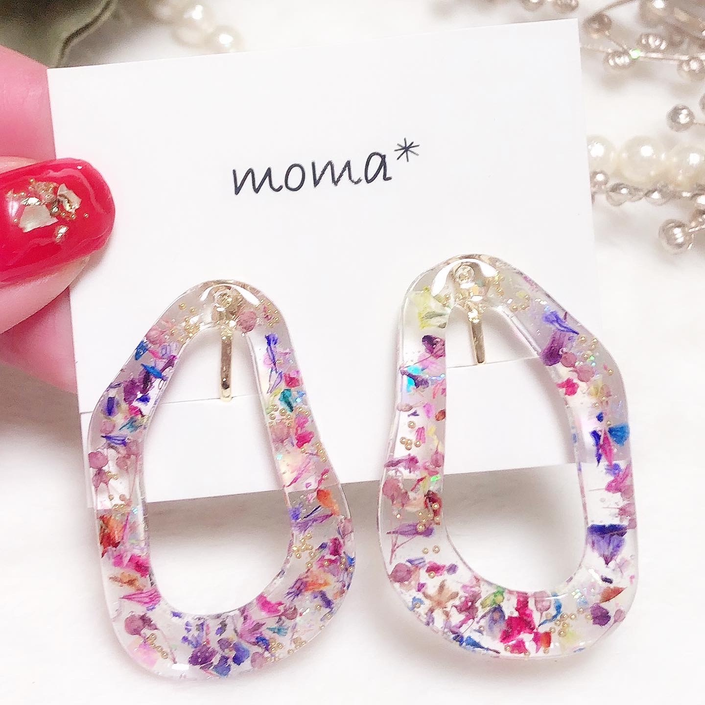 カラフルないびつリング𓂃 𓈒𓏸