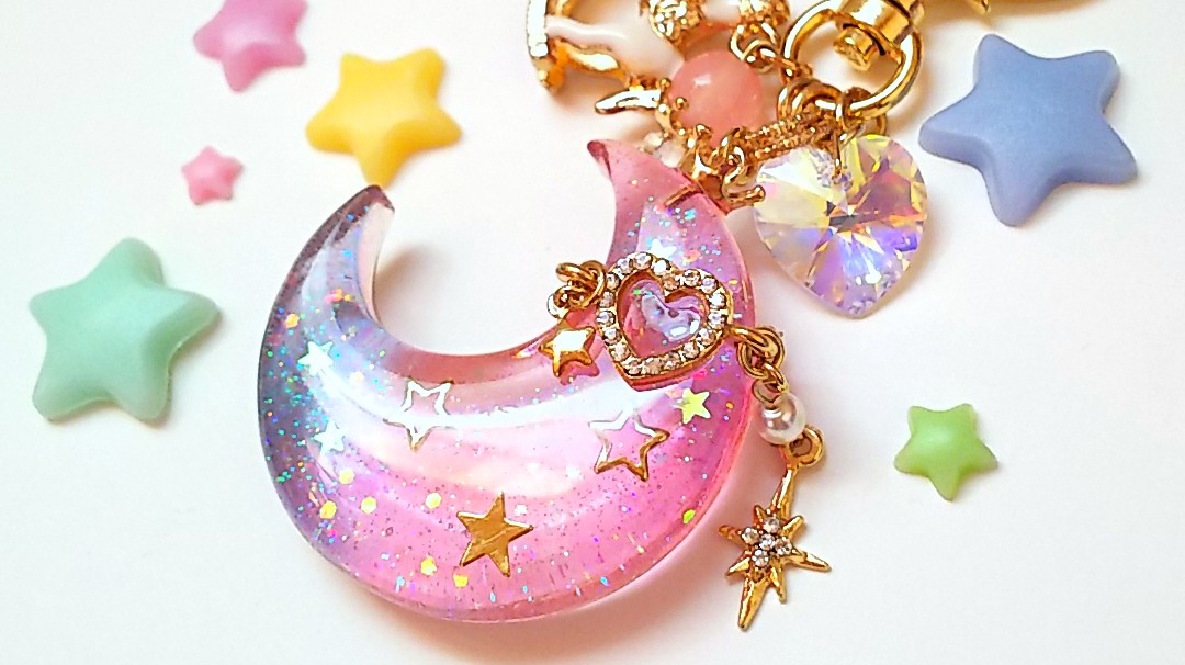 Twinkle moon キーホルダー🌟