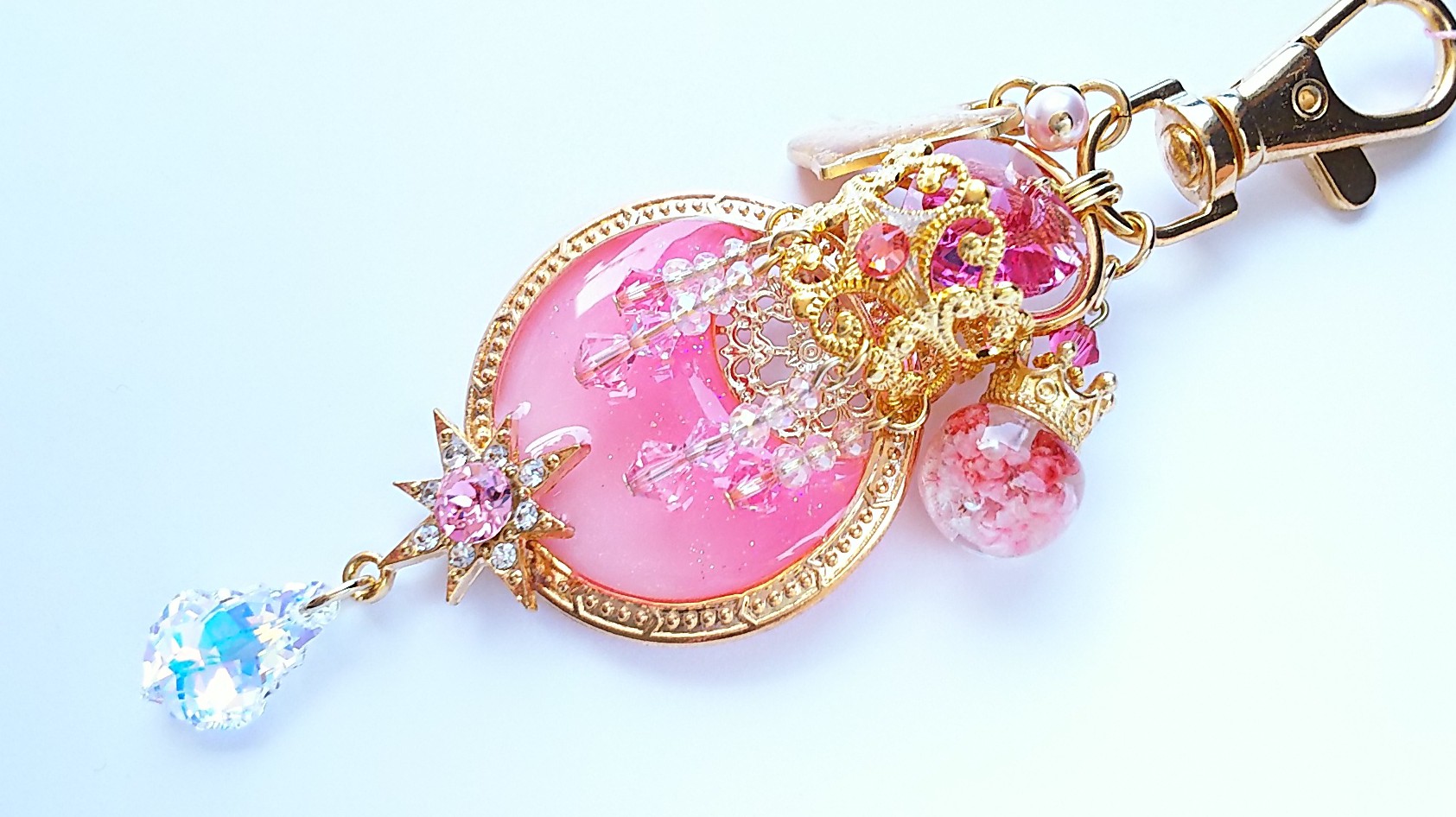 ピンクグラデーションシャンデリア💗