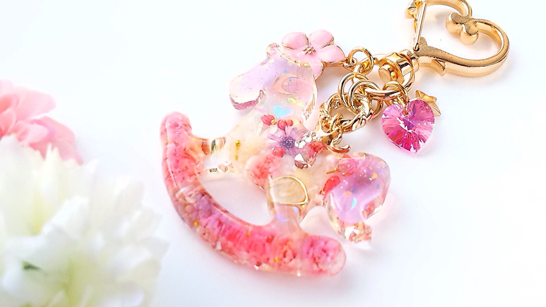 花木馬バッグチャーム🎠（B）