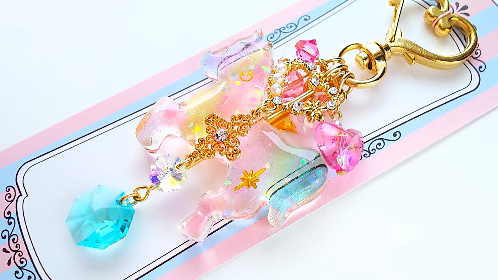 メリーゴーランド🎠木馬バッグチャーム（A）