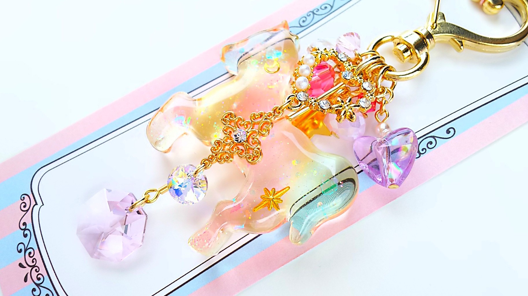 メリーゴーランド🎠木馬バッグチャーム（B）