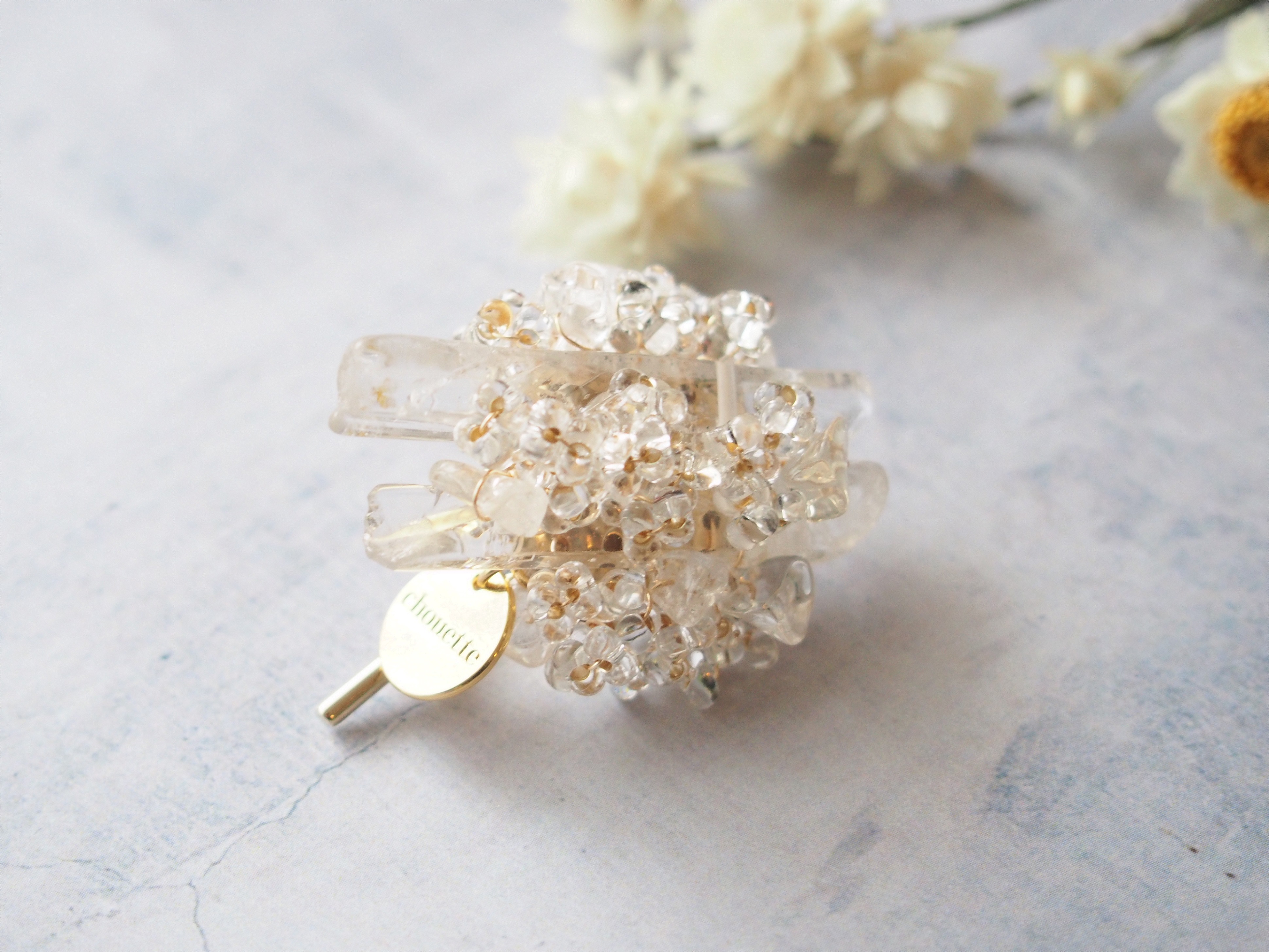 crystal icicle　ポニーフック