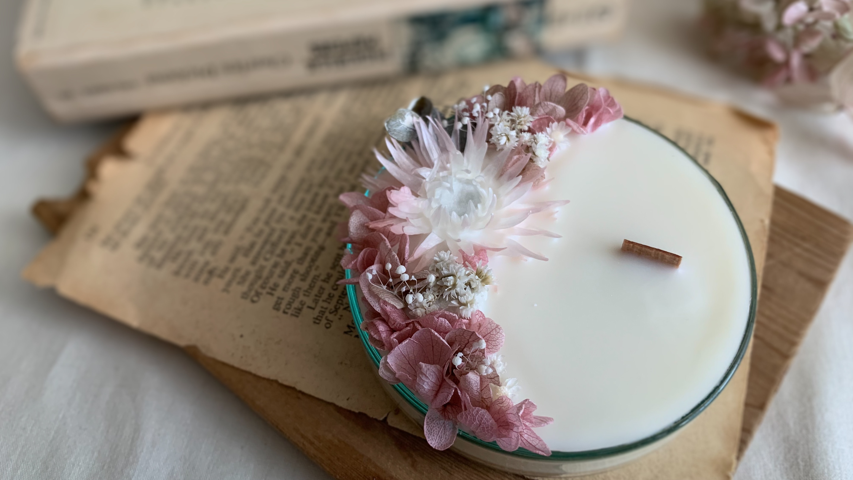 Message aroma candle 〜Happy Birthday!!〜