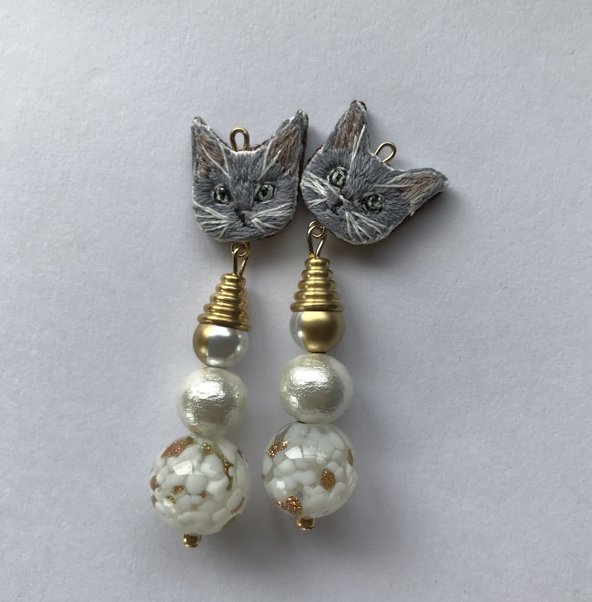 ヴィンテージライクキャット ピアス