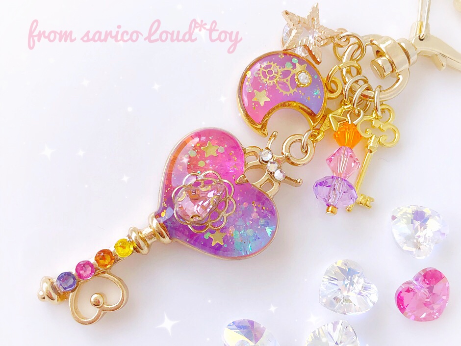 時空への鍵チャームハート③