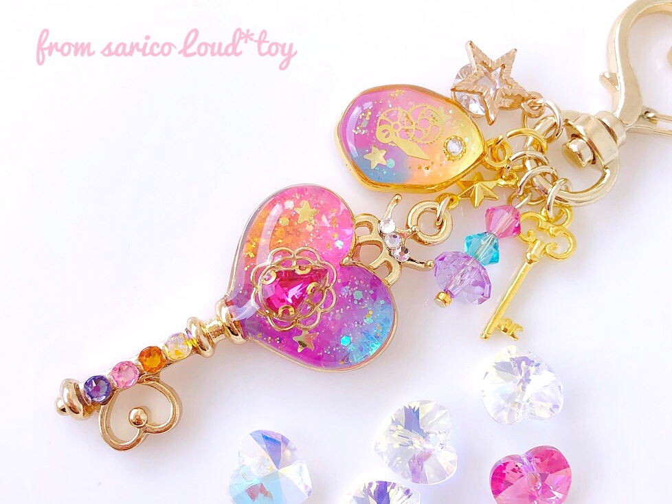 時空への鍵チャームハート④