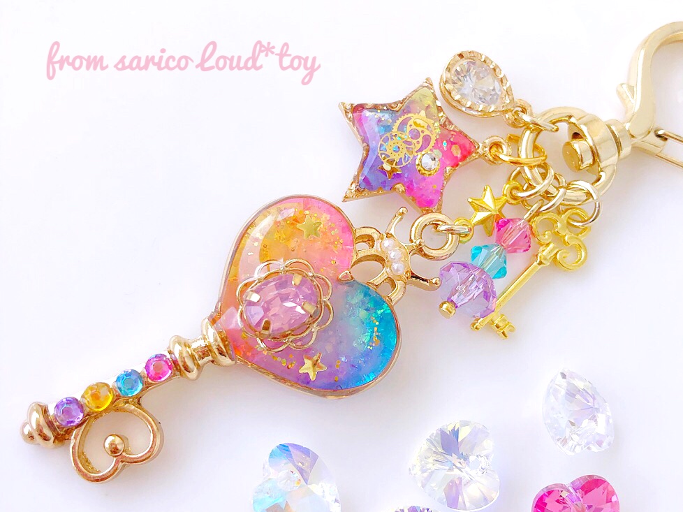 時空への鍵チャームハート⑤