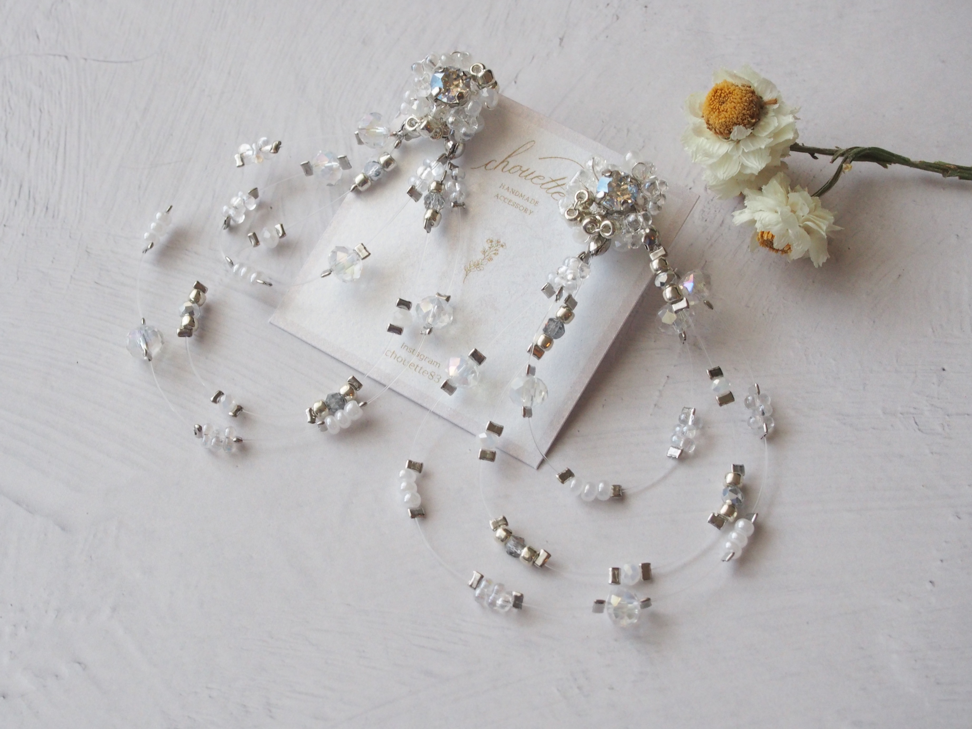 swingピアス/イヤリング(silver)