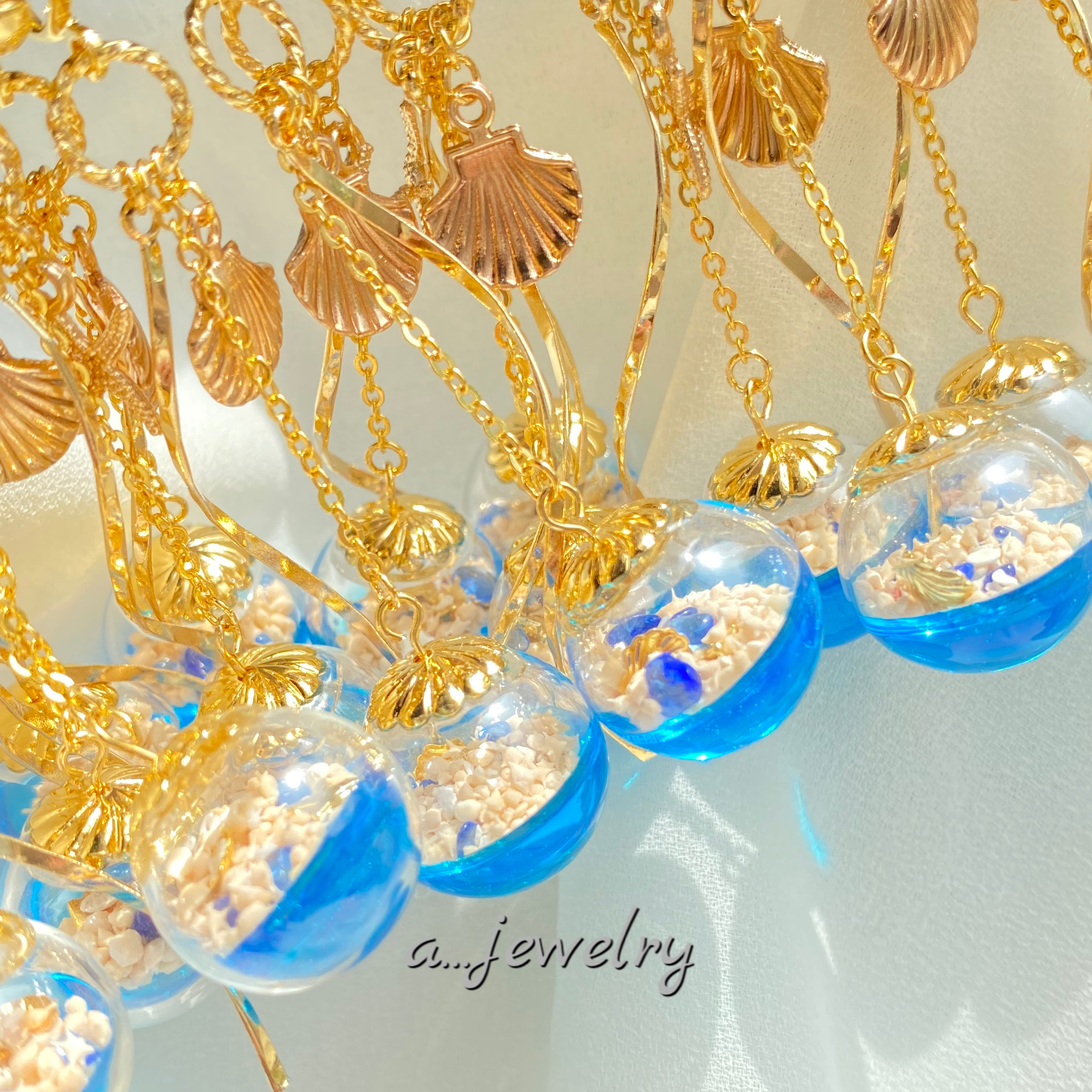 海辺ピアス・イヤリング