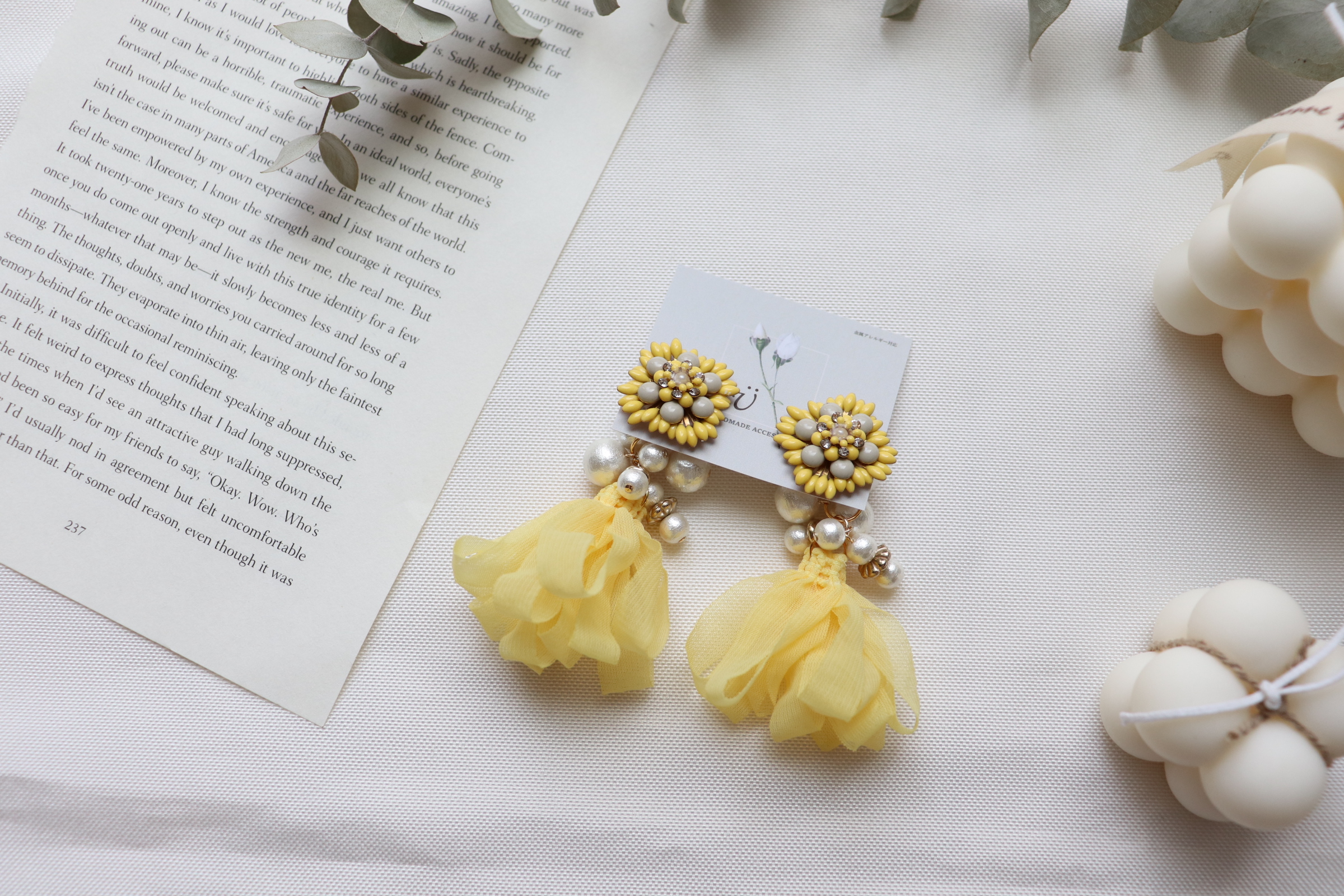 人気Ｎｏ．1♡yellow perl flower