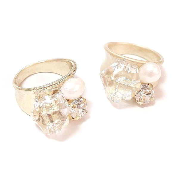 【送料無料】seiseki bijou ring #gold