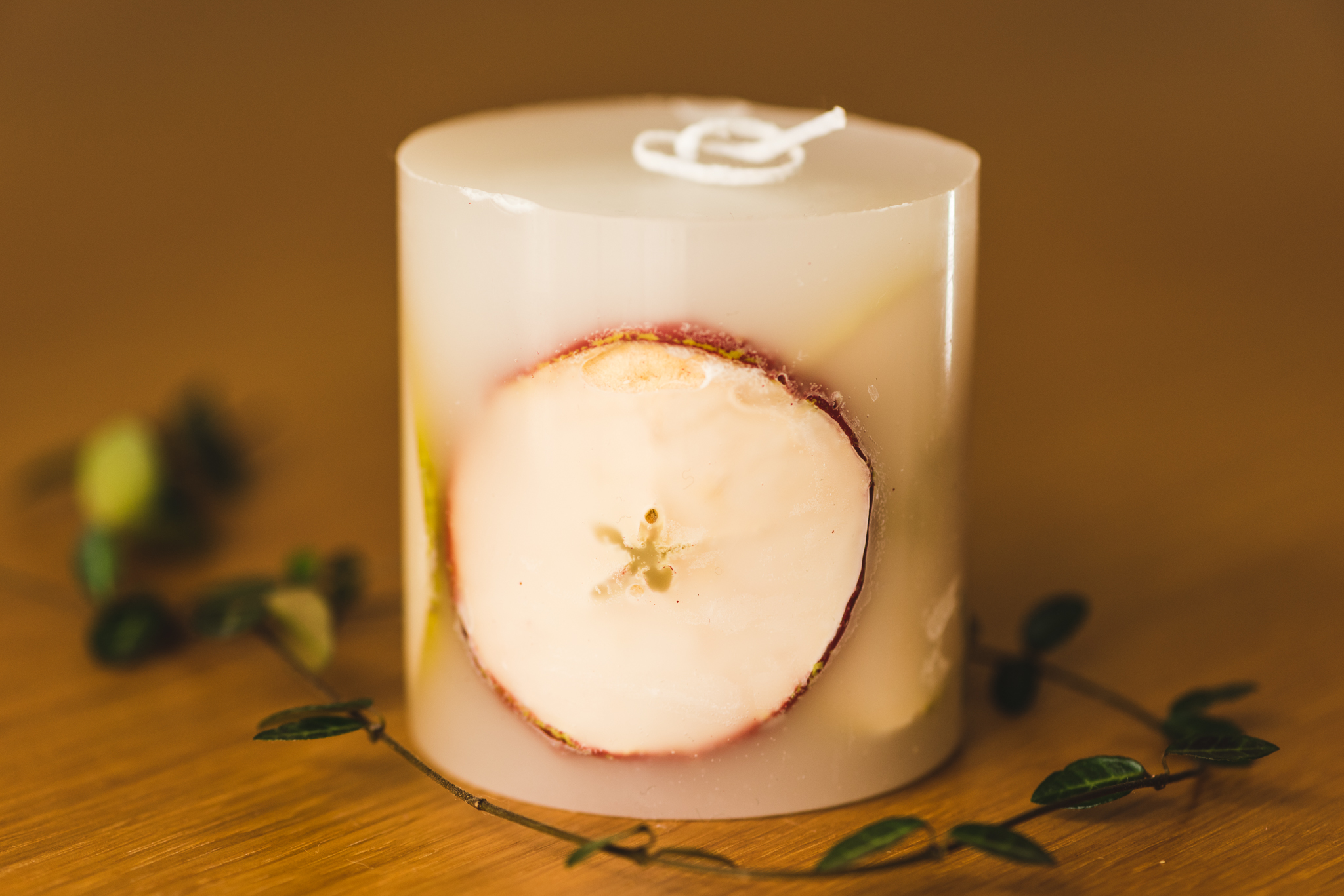 Botanical candle【Apple】