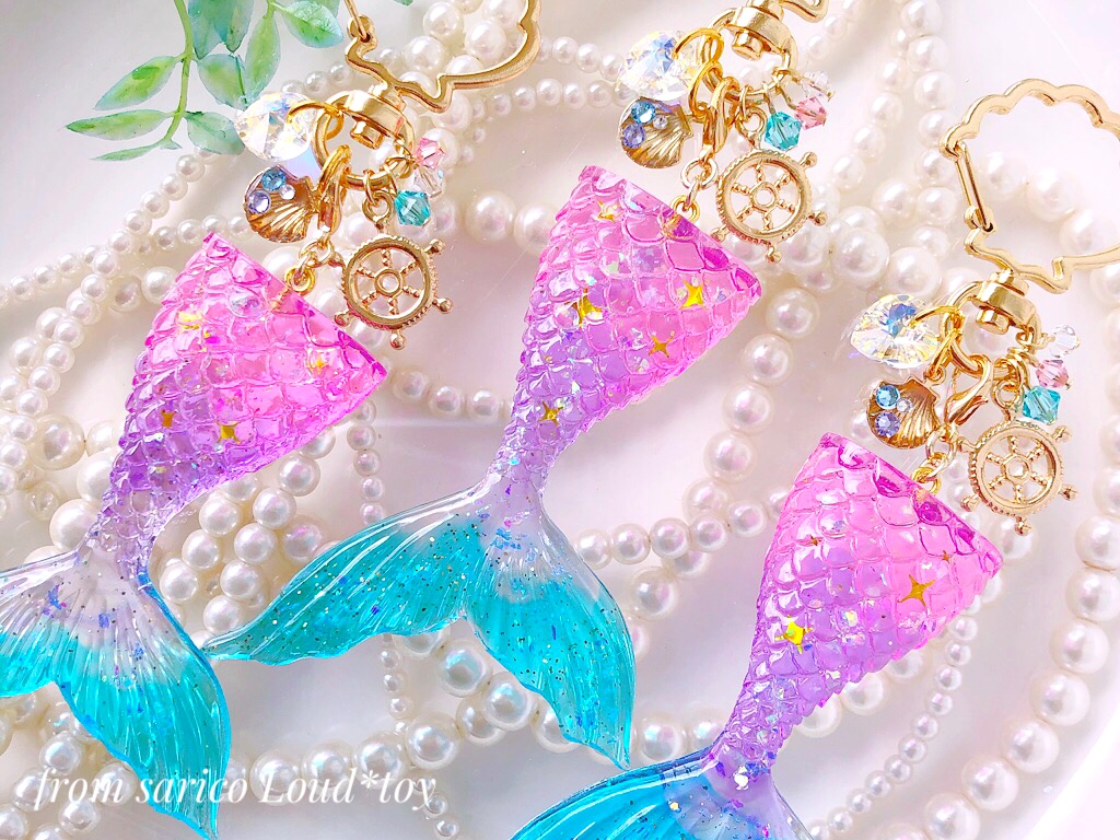 ゆらゆらマーメイドチャーム