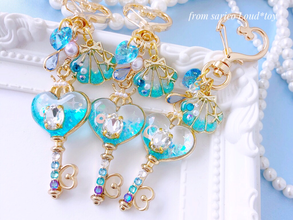 マーメイドの鍵チャーム