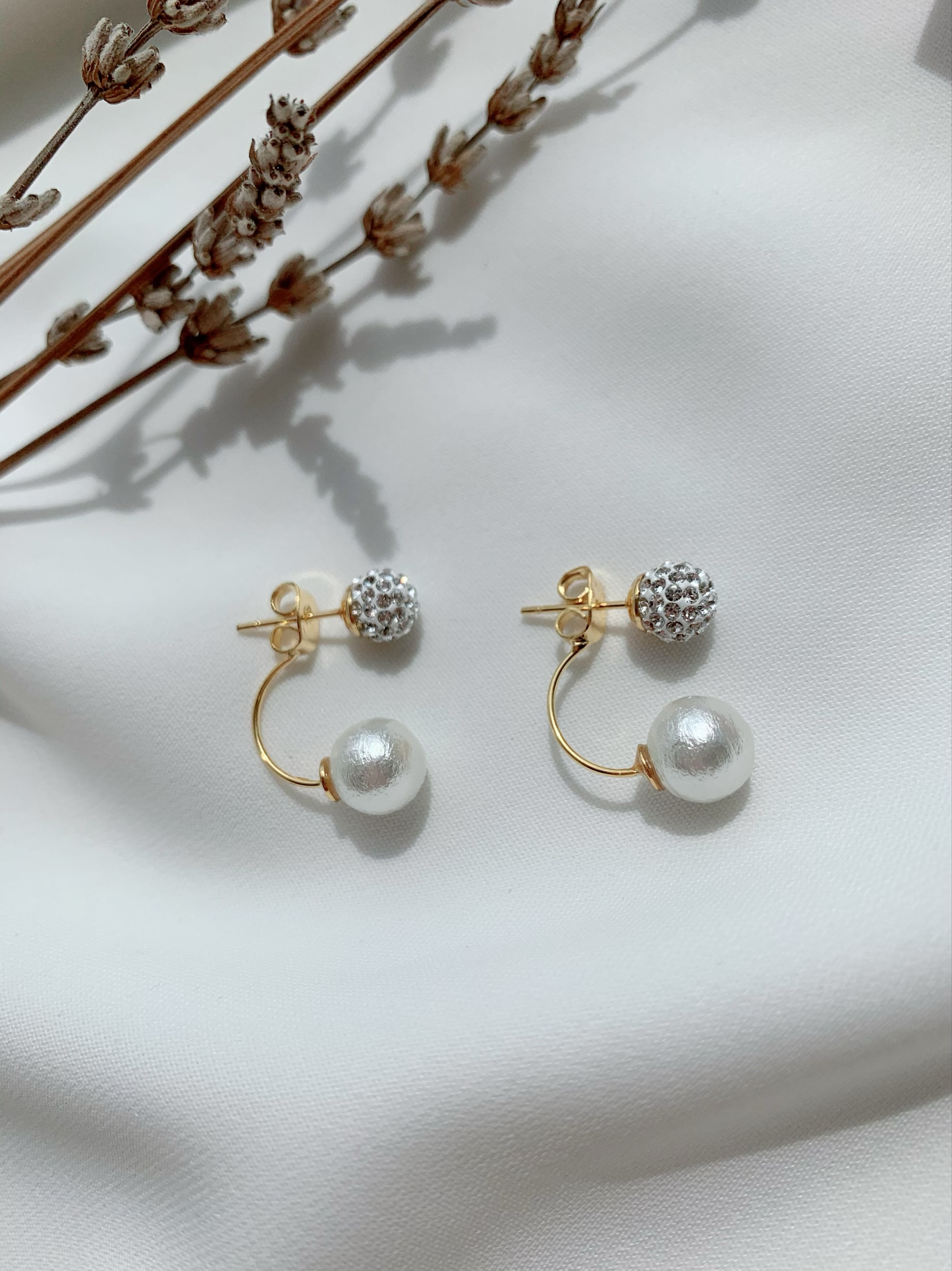 Swarovski with pearl