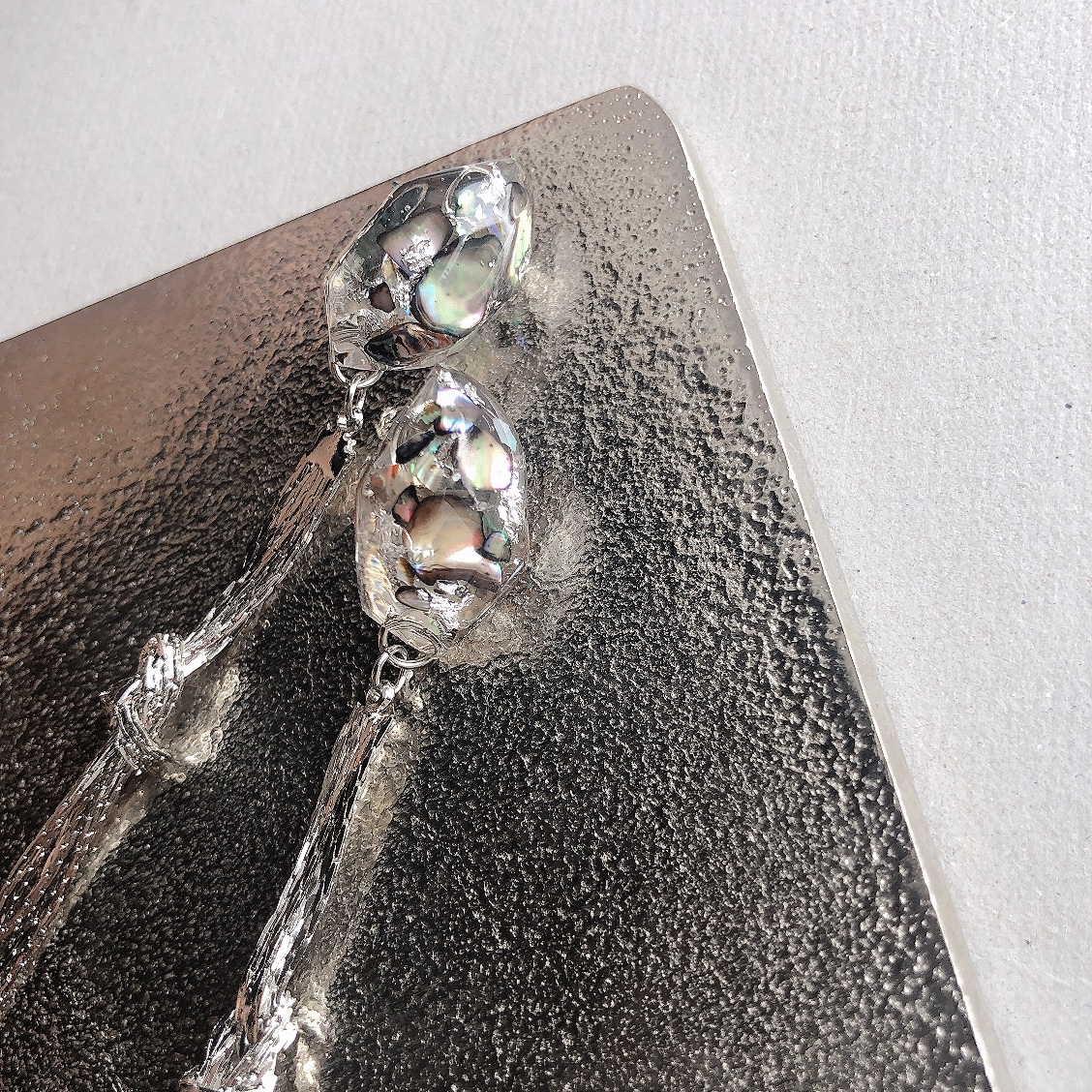 【shell_long tassel】silver