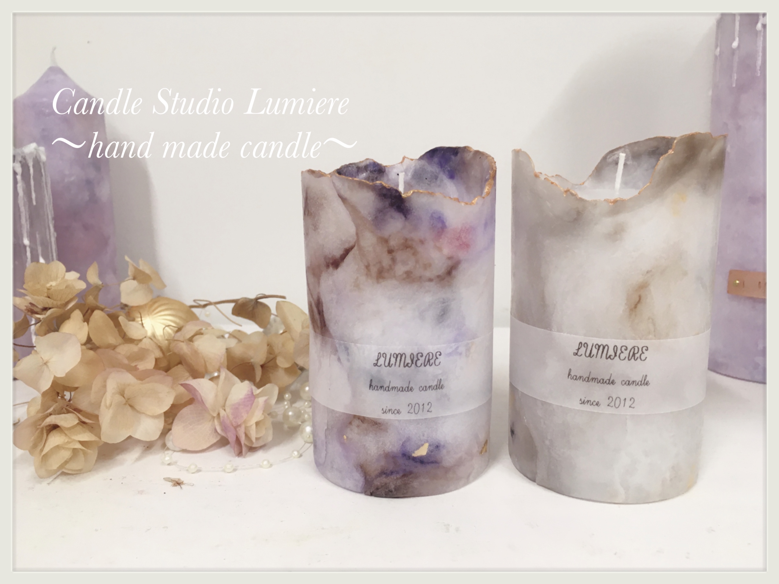 ▷◁ストーンキャンドル