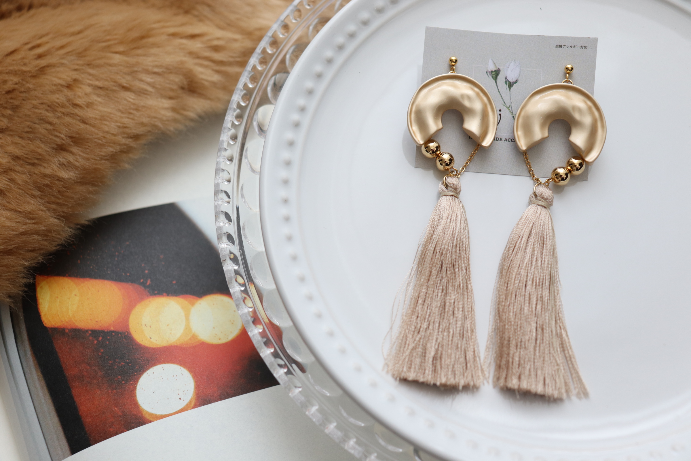 【renewal】matgold tassel