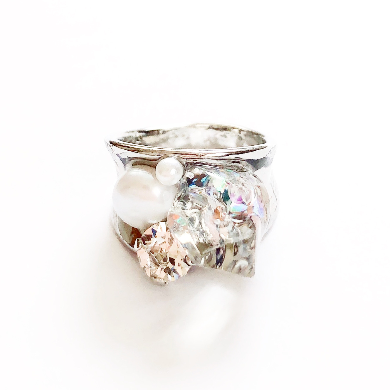 【送料無料】seiseki bijou ring #silver