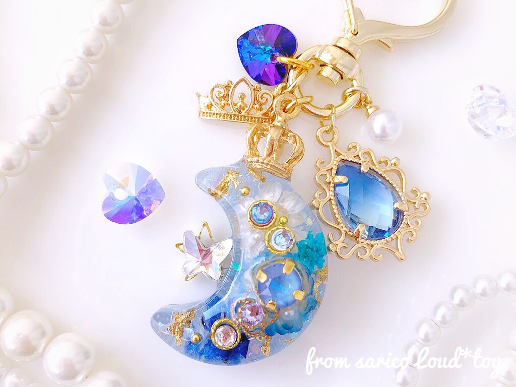 水華お月さまチャーム