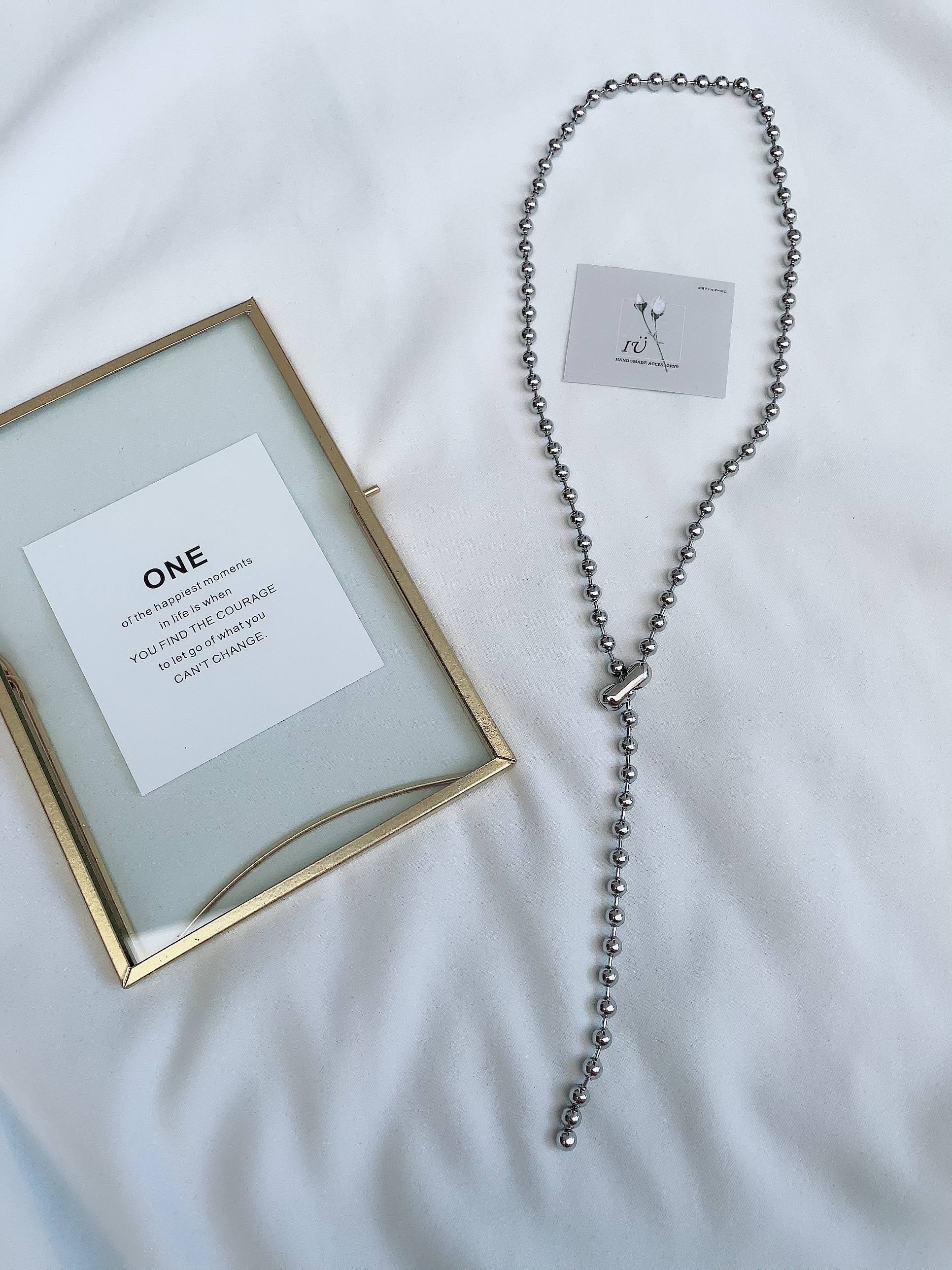 【New】BIC ballchain  silver