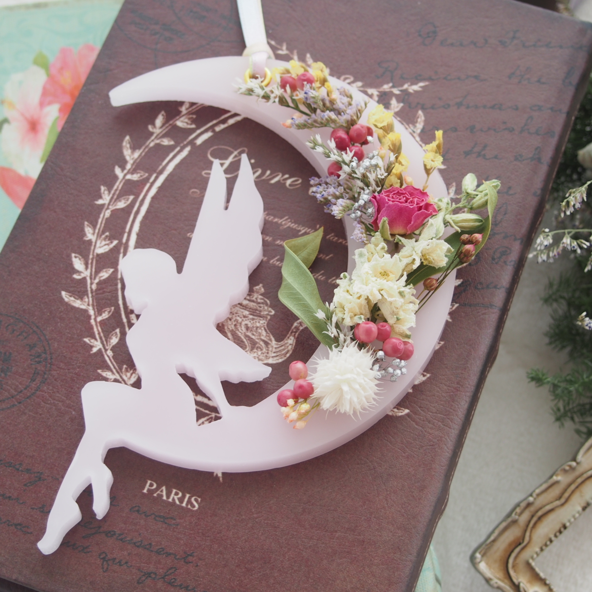 ティンカーベルのフラワーサシェ【ドライフラワー】