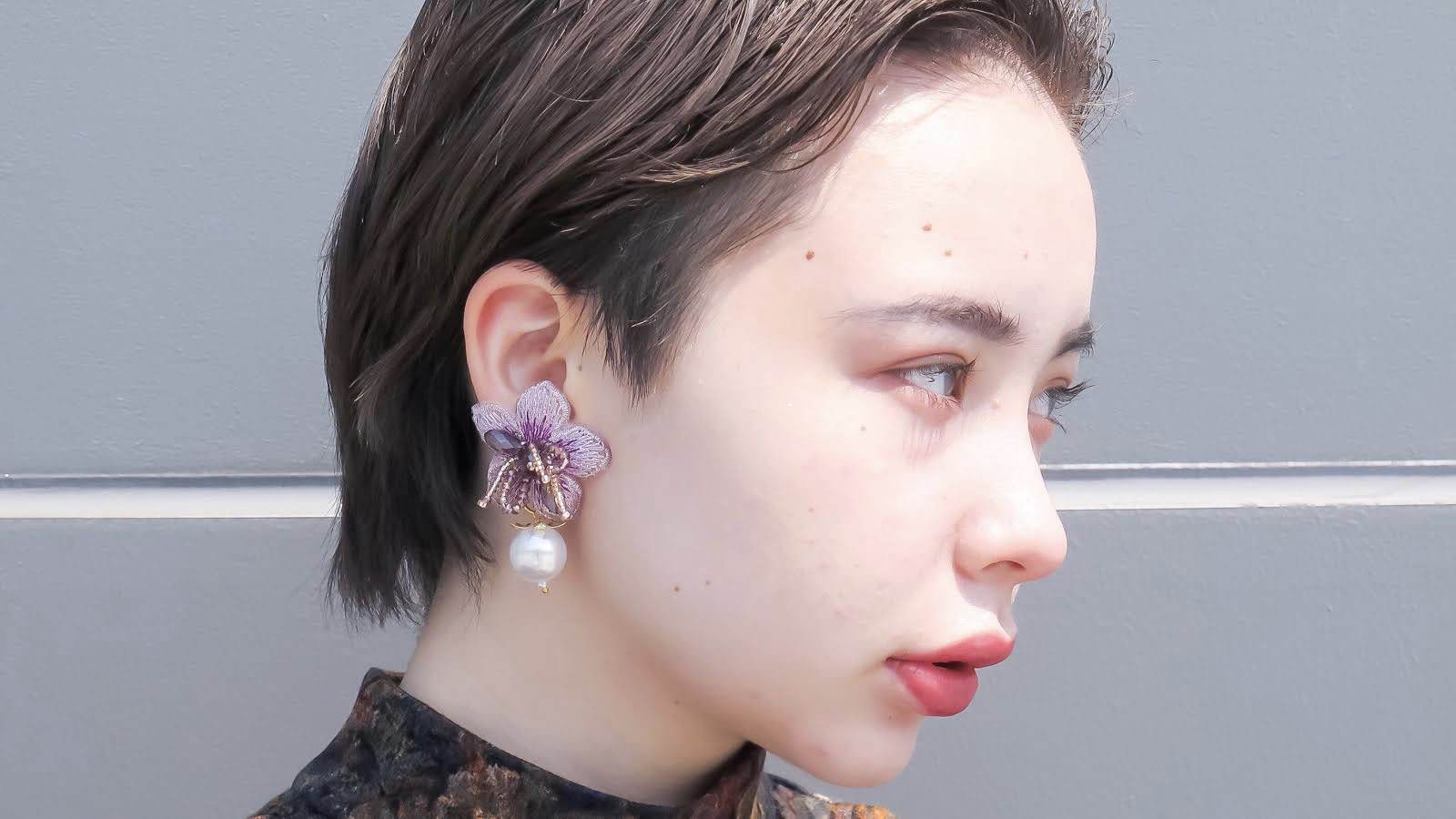  purple　Flower　No.10