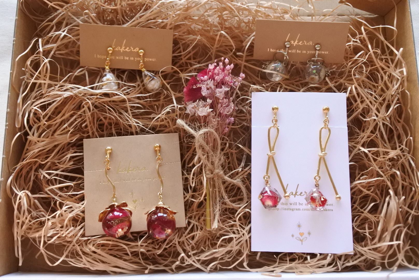 イヤリング福袋(frozen rose)