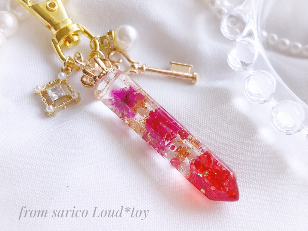 red flower Crystal🌹