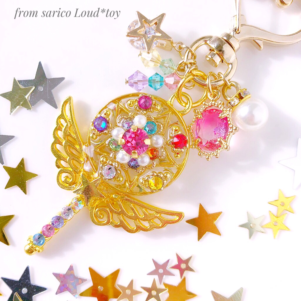 スワロ　magicalステッキチャーム🌙pink
