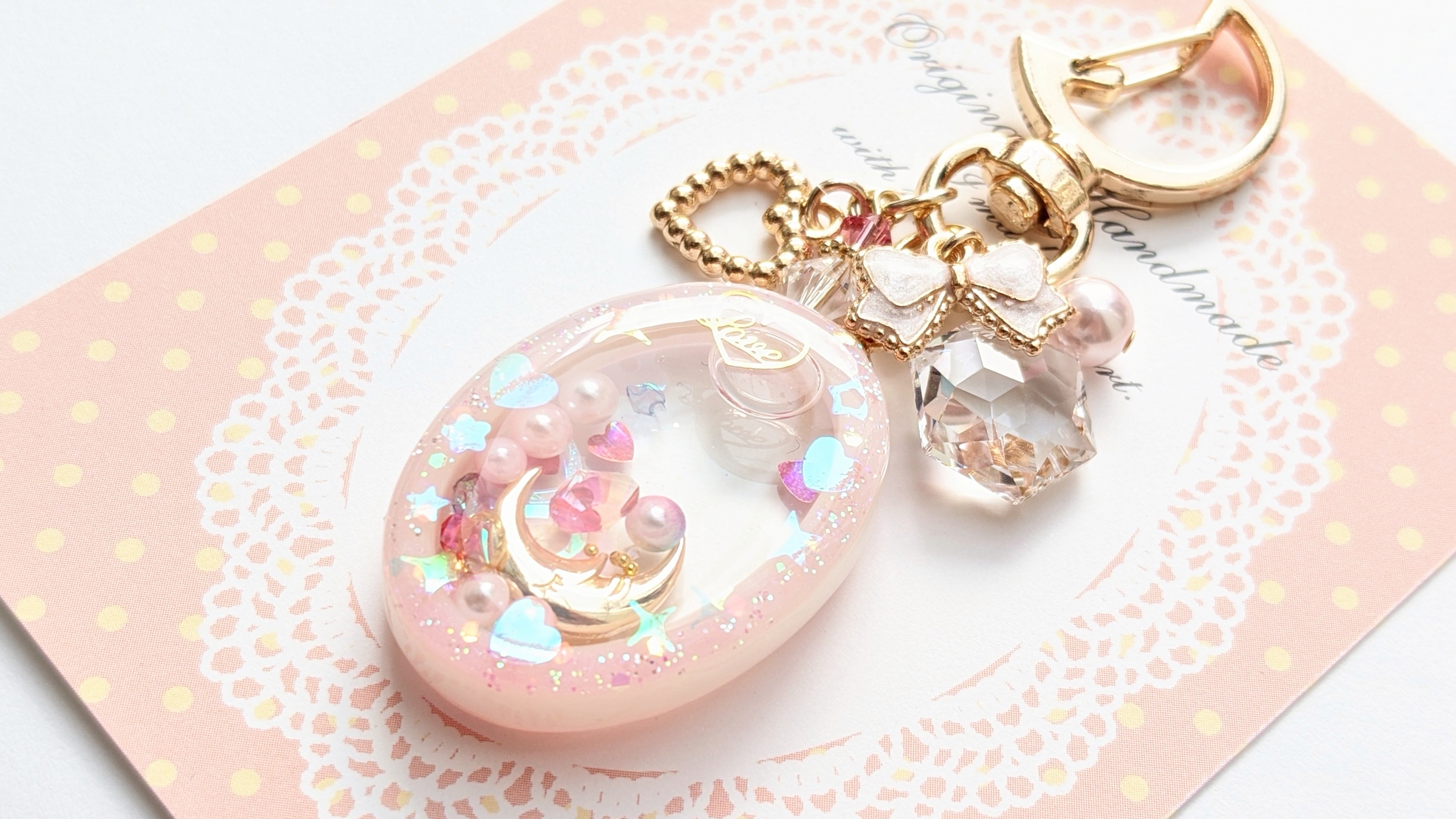 Dream color  キーホルダー💖（オイル入りタイプ）