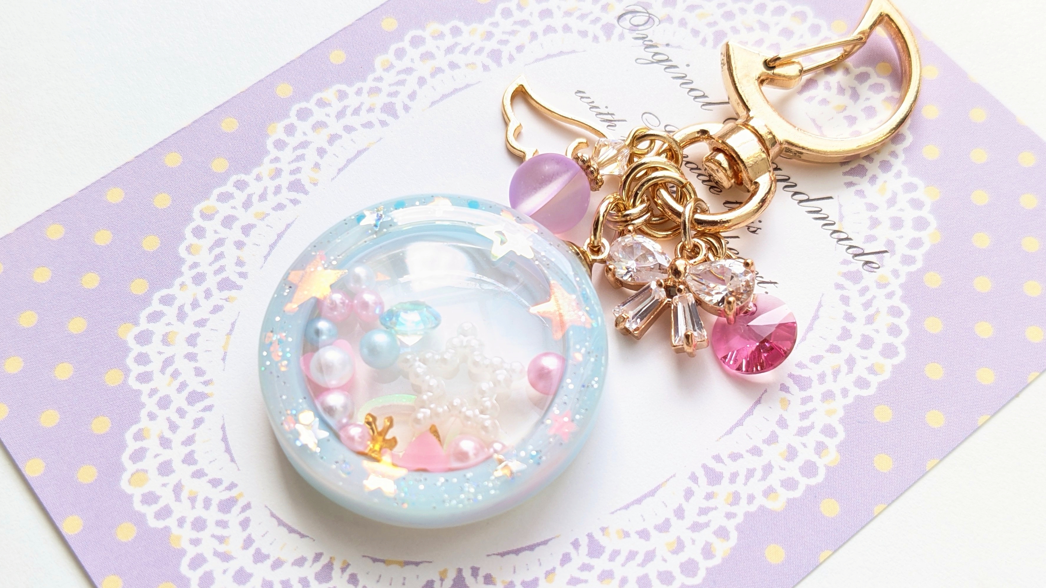 Dream color  キーホルダー💙（シャカシャカタイプ）A